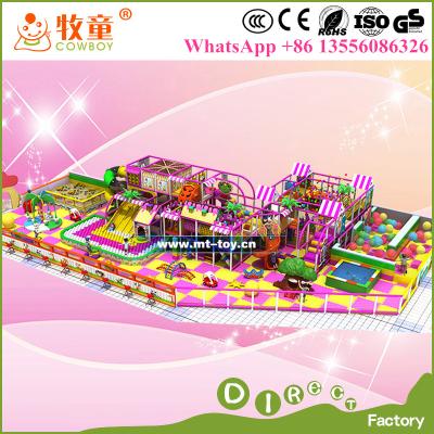 China Guangdong Cowboy Candy Theme Kids Indoor Play Structures for Supermarket for sale