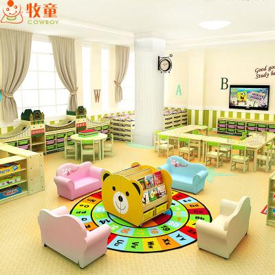 China China Factory Price Hot Sale HDF Wood Children  School Classroom Furniture for Sale for sale