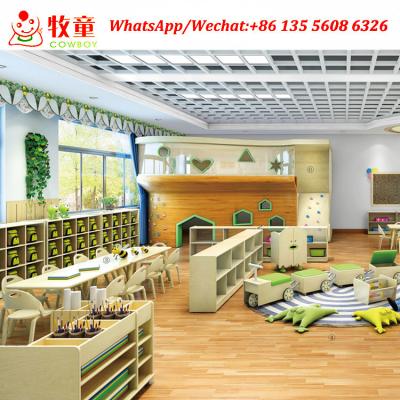 China Guangzhou China kindergarten classroom furniture design complete kids montessori furniture set for sale