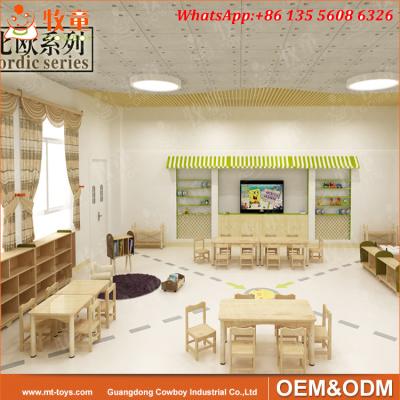 China China preschool interior classroom furniture design and equipment supplier for sale