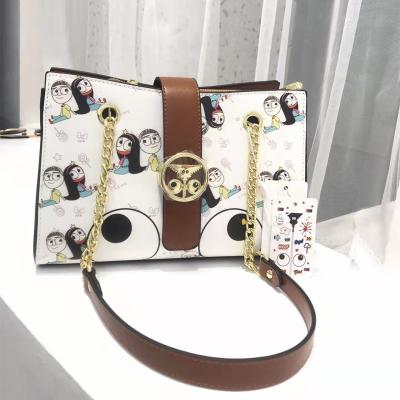 China Portable Shoulder Bag EYE THEME High End Cross - Body Bag Ladies PU Handbag Eye Elements Handbags Large for sale