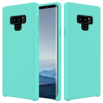 China Factory Price Wholesale Inventory Auto-sleep Liquid Silicone Case For Samsung Note 9 Cover for sale