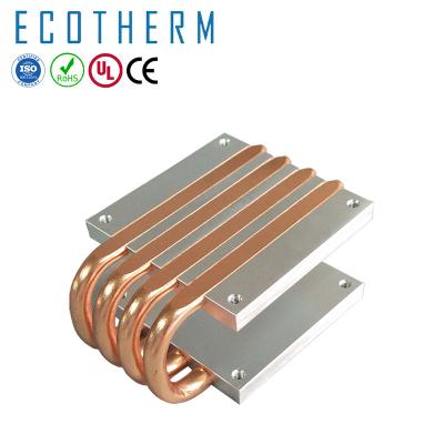 China Standard Industrial Equipment Products 4 Heat Pipe Radiator for sale