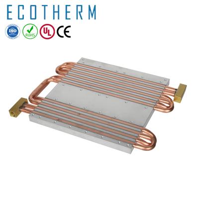 China Aluminum Water Cooling Plate Aluminum Radiator With Liquid Cold Plate Water Cooling Plate Radiator for sale