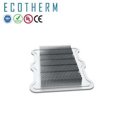 China Swal-B019 Machining Radiator ODM Service Extrusion Heat Transfer Heatsink for sale