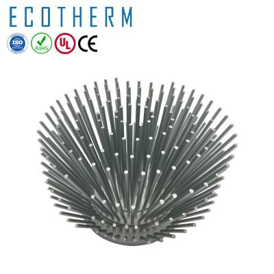 China Aluminum Alloy Ecotherm LED Light Aluminum Heatsink, Flared Pin Cold Forging Heatsink For Led for sale