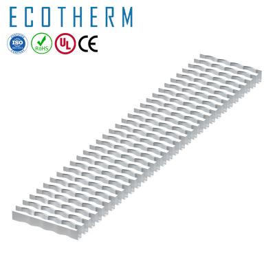 China Ecotherm Fridge Copper Heater 100w Led Heatsink Bent Fin Heatsink for sale