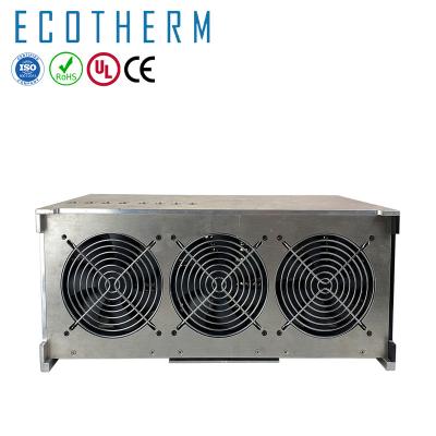 China Aluminum Radiator Ecotherm Enclosure With Radiator Extruded Radiator Case for sale