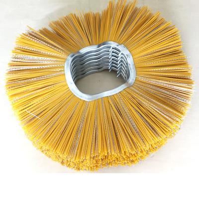 China Snow Sweeper Brush Roller Brush Sweeper Street Sweeping Cleaning Brush for sale