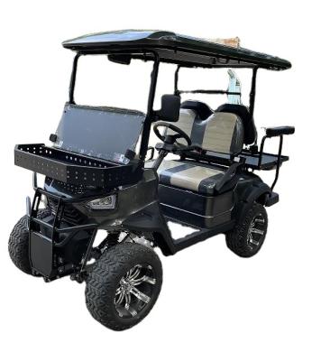 China New Energy 48v25a High End China Manufacture Technology Mini Golf Cart Certificate 4 Seat 14