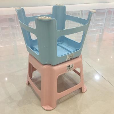 China Safe and comfortable comfortable! Small Plastic Kids Sitting Stool For Bathroom Living Room for sale