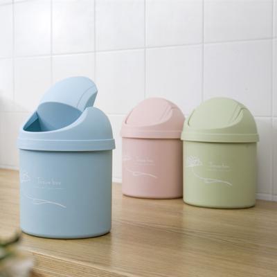 China Viable Factory Cheap Car Use Mini Plastic Garbage Can With Lid for sale