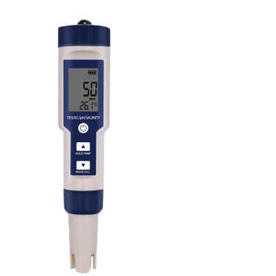 China Salinity Meter Conductivity Sensor 5 in 1Portable Water Salinity Meter for pH and EC EZ-9909SP for sale