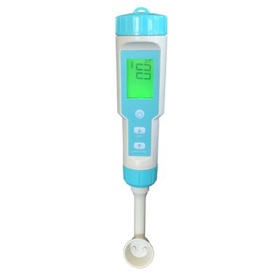 China Salinity Meter TDS Tester 2 In 1 Automatic pH Meter Backlight Salinity Meter S-200 for sale