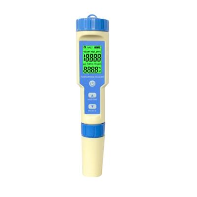 China automatic salt meter pH meter salinometer salinometer ph/orp/temperature meter C-600 for sale