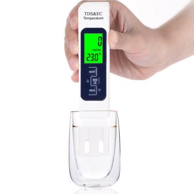 China Salt Meter TDS Tester 2 In 1 Water Quality Test TDS Meter Socket E-B2 for sale