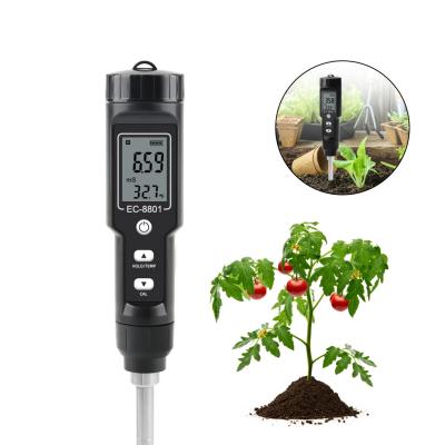 China Multifunctional EC Soil With High Quality Water EZ-8801 TDS Sensor Factory pH TDS Meter PPM for sale