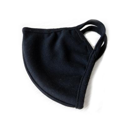 China Warm Retention Quality Assurance Unisex Black Cotton Face Mask 100% Cotton Outdoor Face Masks for sale