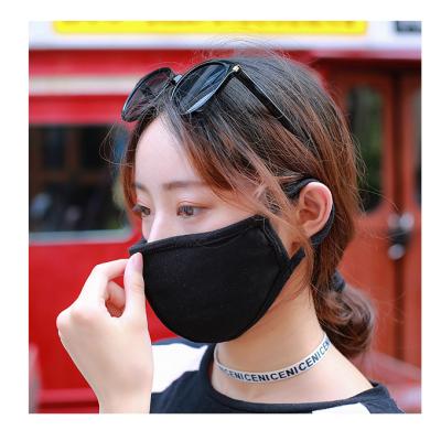 China Heat Preservation Manufacturer Provides Black Cotton Masks 3d Cotton Dust Mask for sale