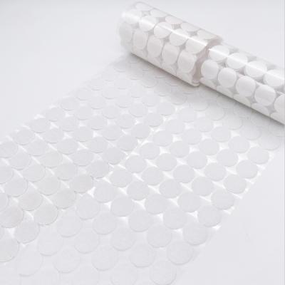 China Manufacturer Source Waterproof Self Round Fabric Dot Waterproof Labels Adhesive Sticker for sale