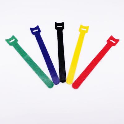 China Sustainable Multifunctional Colorful Adjustable Security Straps Data Cable Management Straps for sale