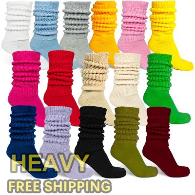 China Free Shipping Wholesale QUICK DRY Slouch Heavy Hogs Fashion Deep Hogs Colorful Cotton Socks For Women for sale