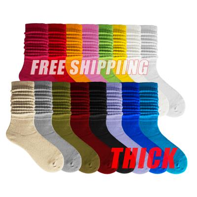 China Free Shipping Uron QUICK DRY Heavy Slouch Socks Colorful Cotton Slouch Socks For Women Thick Socks for sale