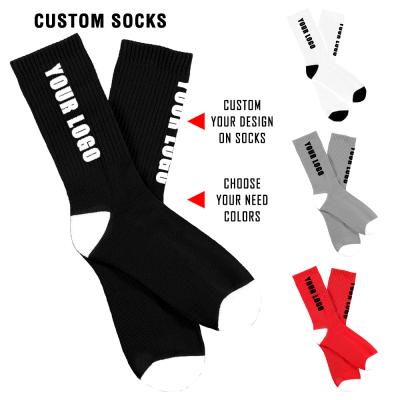 China High Quality QUICK DRY Custom Crew Socks Custom Cotton Women Crew Socks Cushioned Crew Socks For Women for sale