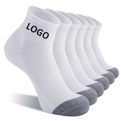 China High Quality QUICK DRY Custom Design Short Socks Sport Athletic Cotton Running Socks for sale