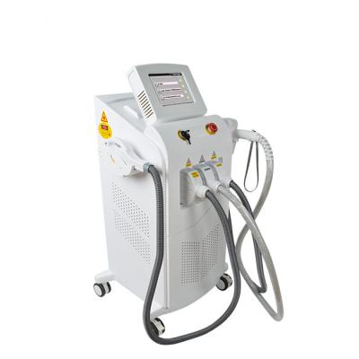 China Hair removal 3 in 1 elight q switch ND yag diode laser 808nm multifunction laser hair removal machine for sale