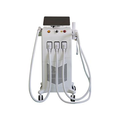 China Pigment removal 4 in 1 machine alma soprano ice titanium+ipl multifunctional hair removal device+laser tattoo removal machine price+RF handle for sale