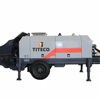 China Construction Material Stores Crawler / Trailer Type Diesel Powered Concrete Pump For Concrete Transport Concrete Pouring Construction Site for sale