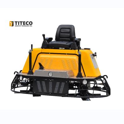 China Construction Material Stores Gasoline Engine Turn-on Type Hydraulic Handle Concrete Trowel Machinery for sale