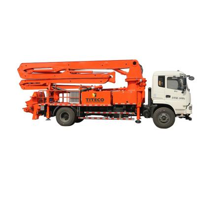 China Simple Operation Low Price Guaranteed Quality Concrete Pump Truck Truck-Mounted Concreted Boom Pumps Vehicle For Concrete Pumping for sale