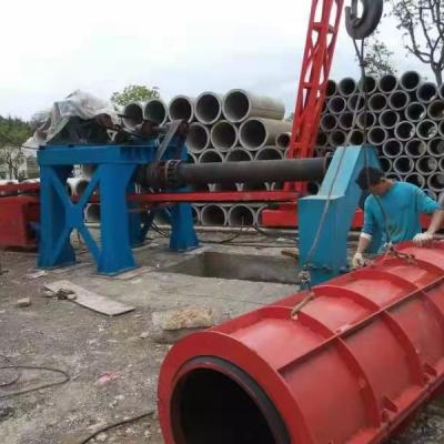 China Single Operation Roller Hanger Cement Pipe Mold For Conrete Pipe Making Machine for sale