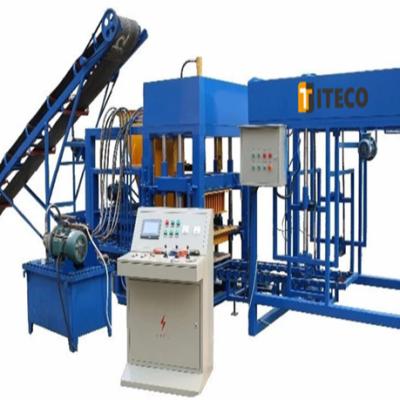 China Building material stores QT4-15 TITECO automatic paver brick block maker machine concrete for sale for sale