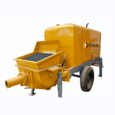 China Building material stores used diesel mobile concrete mixer with pump for sale for sale