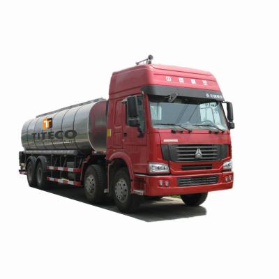 China Building Material Shops Container Trailer Type Asphalt Tanker Trailer Truck for sale