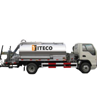 China Construction Material Shops Bitumen Sprayer Machine Automatic Asphalt Spreader Tanker Truck Asphalt Distributor Truck For Asphalt Spraying for sale