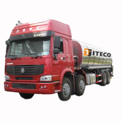 China Construction Material Shops Asphalt Transportation Tank Bitumen Tanker Vehicle Asphalt Tanker Truck Trailer Type For Bitumen Transport for sale