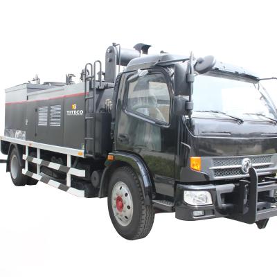 China Construction Material Shops New Cold Outdoor Asphalt Road Aggregate Cold Waste Mixture Road Maintenance Recycling Truck For Asphalt Road Construction for sale