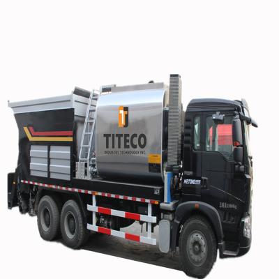 China Single Operation LMT5311TFC Asphalt Layer Truck Asphalt Trucks Sale Asphalt Synchronous Chip Sealer for sale