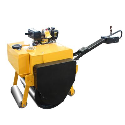 China Building Material Stores Working Behind Vibratory Road Roller With Single Drum For Road And Soil Compaction for sale