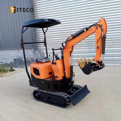 China Simple Operation 1T Mini Excavator For Home Use Mini Crawler Excavator For Sale for sale