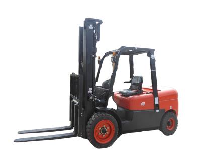 China Construction Material Shops Professional Chinese Diesel Hydraulic 4 Ton Forklift Truck For Sale for sale