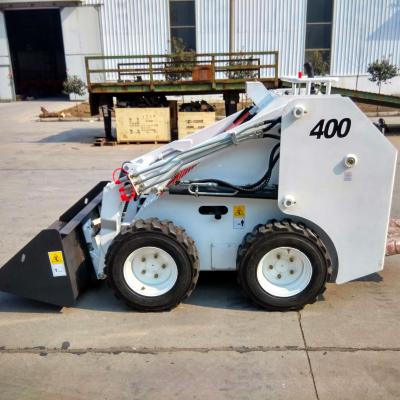 China Construction material stores WT400 wheel loaders mini skid steer loader for sale for sale