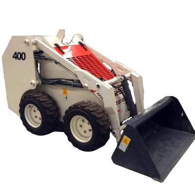 China Building Material Stores WT400 Front Wheel Loaders Small Skid Beef Loader For Sale for sale