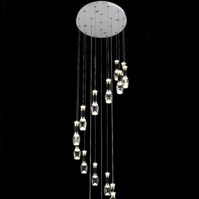 China Modern Pendant Light Acrylic LED Lamp Showroom Dining Light Indoor Light for sale