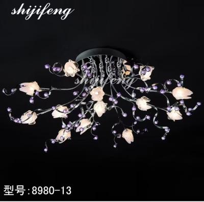 China Modern Chandelier For Living Room Pendant Light Low Voltage Lamp Flower Light for sale