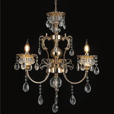 China Traditional Crystal Latest Design American Style Pendant Lamp Living Room Bedroom Light for sale